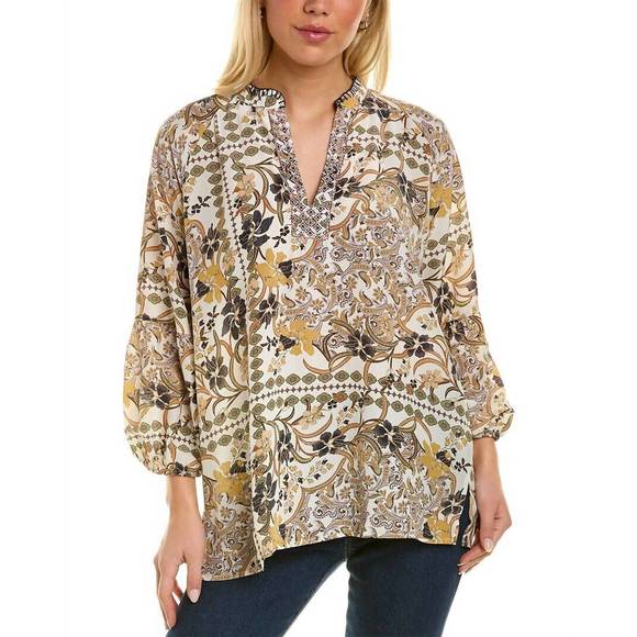 NEW JOHNNY WAS phoenix tunic top in mti - Picture 1 of 1